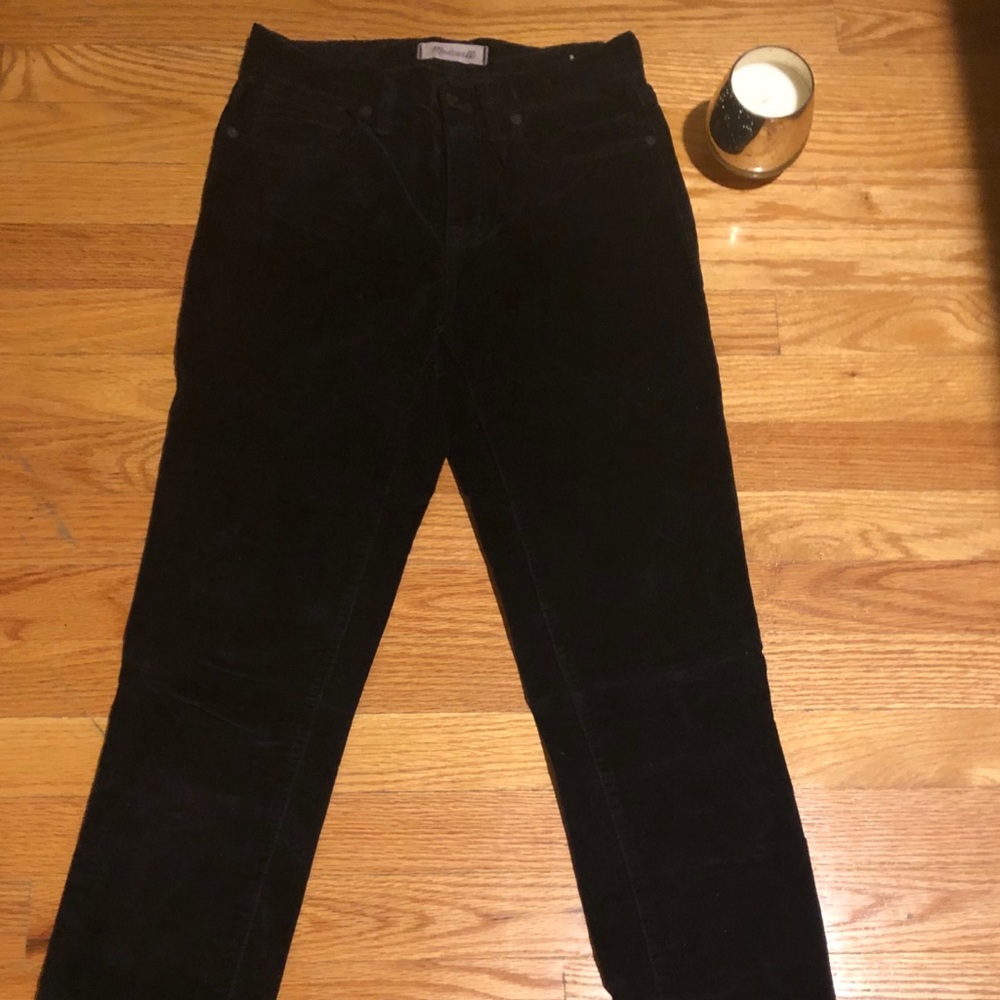 Madewell Suede pants   skinny skinny